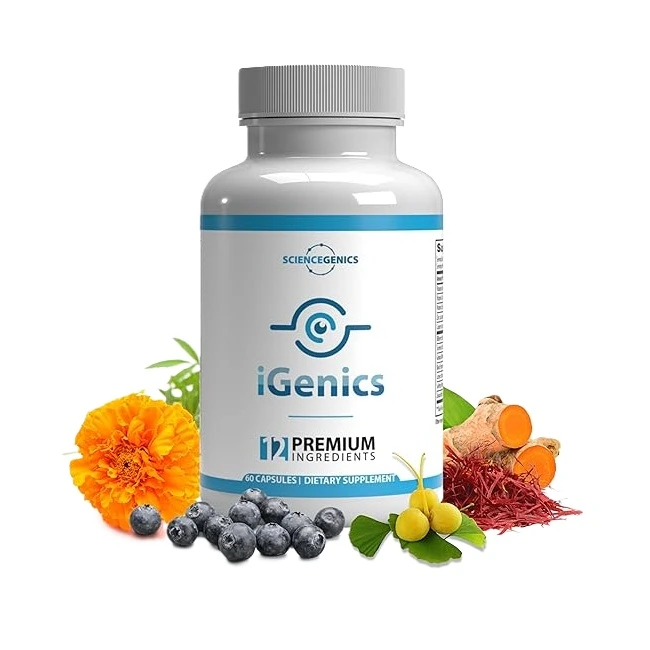 iGenics – Plant-Based Vision Support for Healthier, Clearer Eyes | WellBeUp