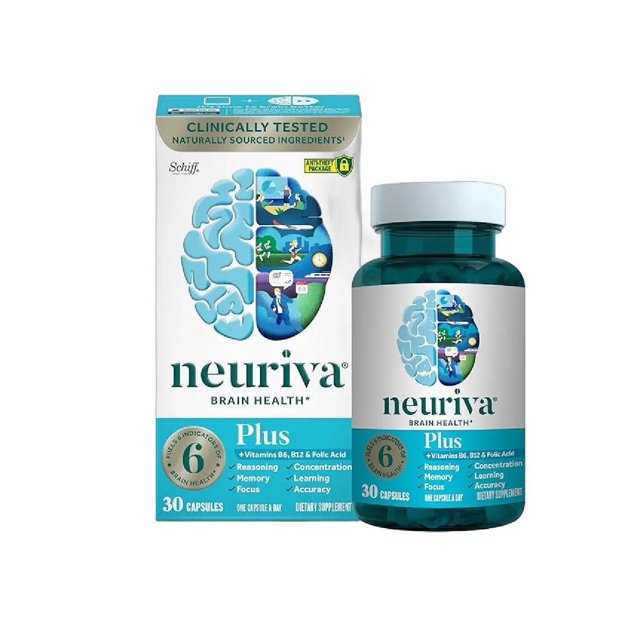 NEURIVA Plus Brain Supplement | Supplenation