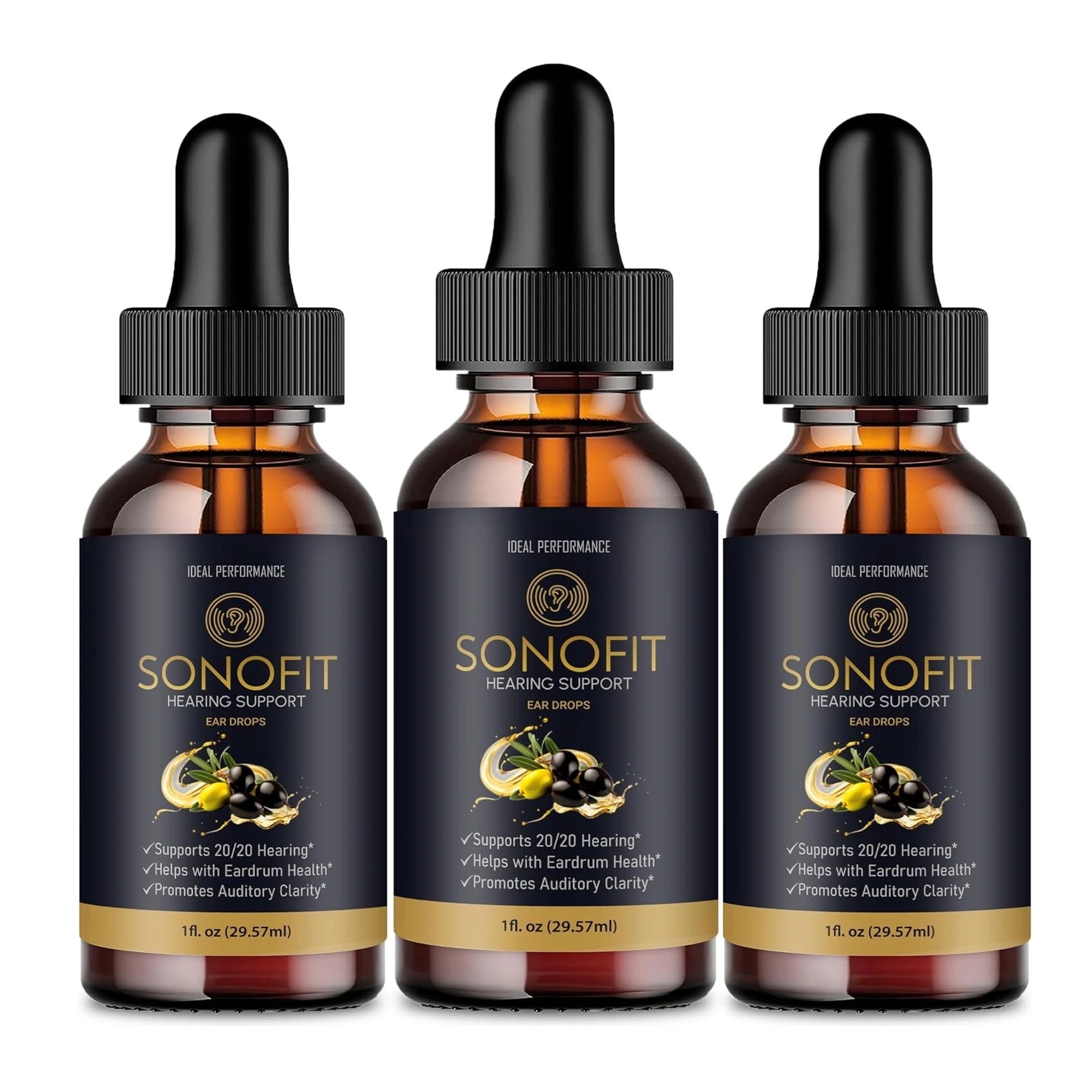 SonoFit – Natural Oil Blend for Healthy Hearing and Ear Canal Support | Supplenation