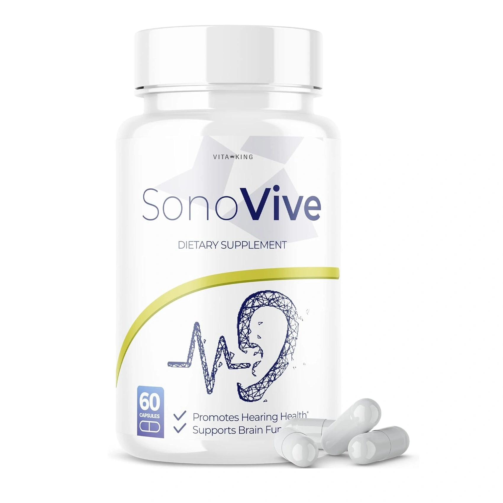 SonoVive – Natural Formula for Supporting Healthy Hearing and Sharp Sound Clarity | Supplenation