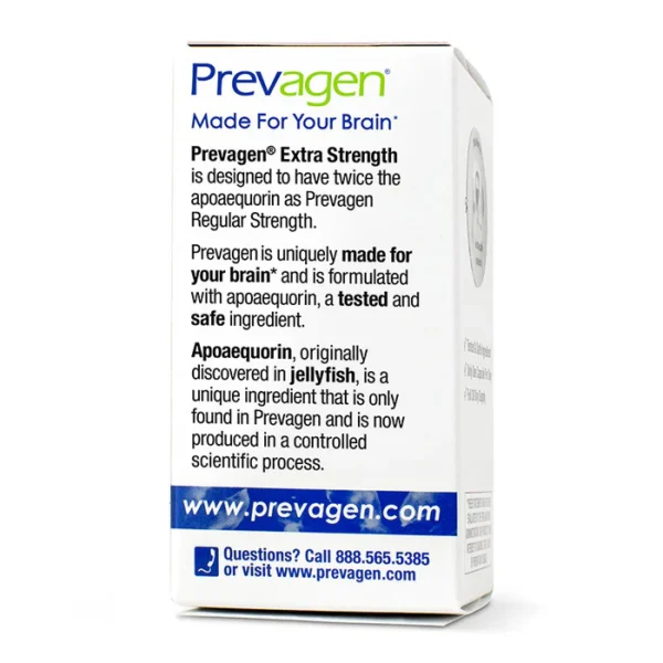 Prevagen Improves Memory - Extra Strength 20mg, 30 Capsules - Image 4