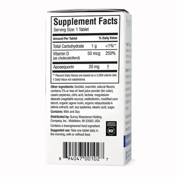Prevagen Improves Memory - Extra Strength 20mg, 30-60-90 Chewables (Mixed Berry) - Image 4