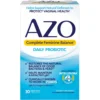 AZO Complete Feminine Probiotics, 30 Count, Balance pH, Supports Vaginal Health, Non-GMO