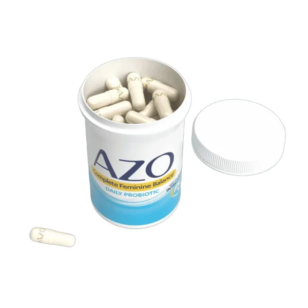 AZO Complete Feminine Probiotics, 30 Count, Balance pH, Supports Vaginal Health, Non-GMO - Image 4
