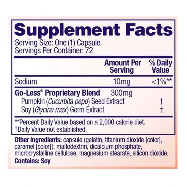 AZO Bladder Control, 72 Capsules, Reduce Urgency & Leakage with Go-Less Formula - Image 4