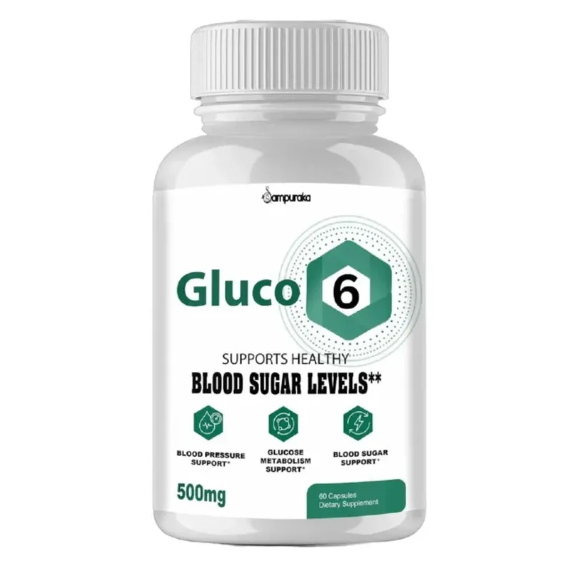 Supplement Reviews 9 Gluco6 bottle