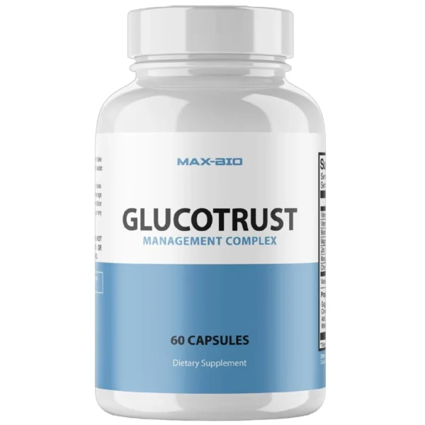 GlucoTrust Capsules, 30-Day Supply: Easy Support for Your Blood Sugar