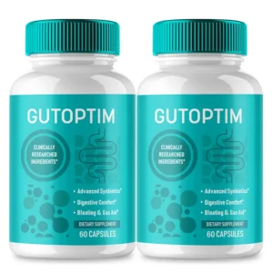 GutOptim Probiotics Digestive Health 120 Capsules 2 Pack main photo