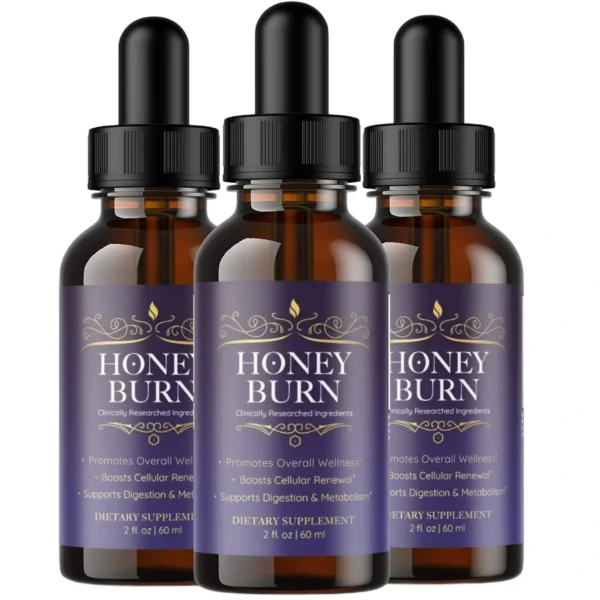 HoneyBurn Mixture, 30-Day Supply, Supports Weight Loss