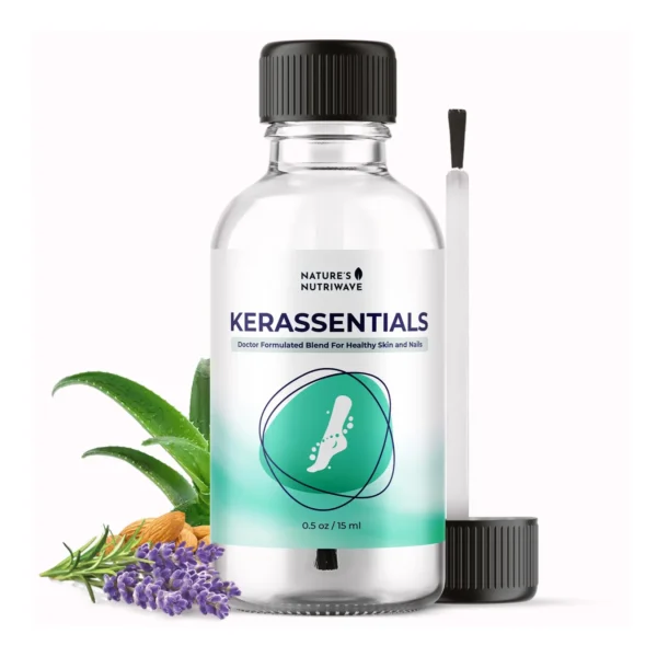 Kerassentials Nail & Skin Support, 30ml, Antifungal Oils & Vitamins
