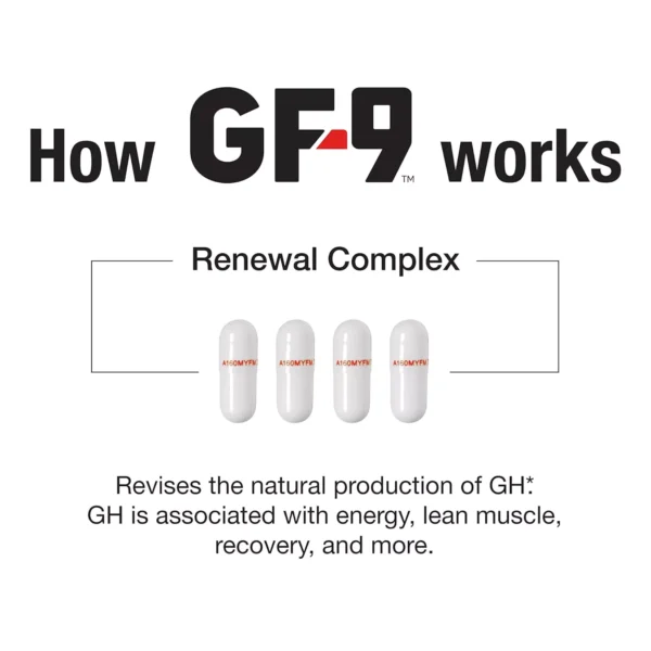 GF-9 – 140 Count, Male Supplement for Energy, Drive & Performance - Image 4