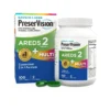 PreserVision AREDS 2 + Multivitamin Eye Supplement, 100 Softgels, Zinc & Vitamin D