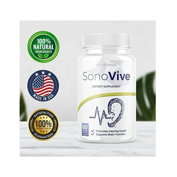SonoVive – Natural Formula for Supporting Healthy Hearing and Sharp Sound Clarity - Image 3