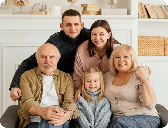 healthy family