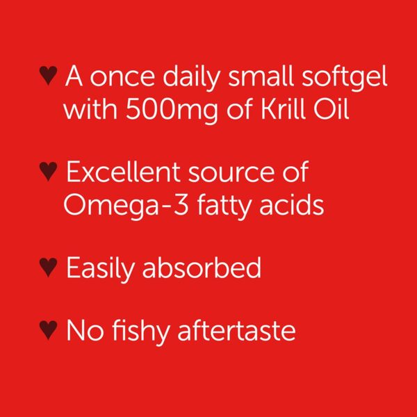 Omega-3 Fish & Krill Oil Advanced – 500 mg - 40 Softgels - Image 2