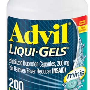 Advil Liquid-Gels – 200 mg, 200 Mini Liquid-Caps