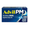 Advil PM Ibuprofen 200mg – 120 Coated Caplets