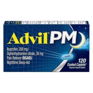 advil pm pain relief 200mg 120 caplets main photo
