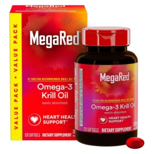 MegaRed Omega-3 Krill Oil 350mg 120 Softgels main photo