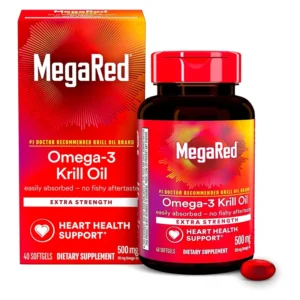 MegaRed Superior Omega-3 Krill Oil Extra Strength 40 Softgels main photo