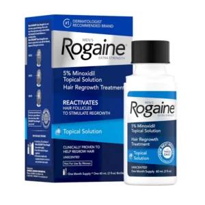 Mens Rogaine 5 Percent Minoxidil Hair Regrowth Treatment 1 Month main photo
