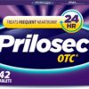 Prilosec OTC 20mg Tablets – 42 Count for Heartburn Relief