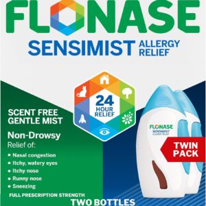 FLONASE Sensimist 120 Spray Count – Fast-Acting Allergy Relief- 2-Pack