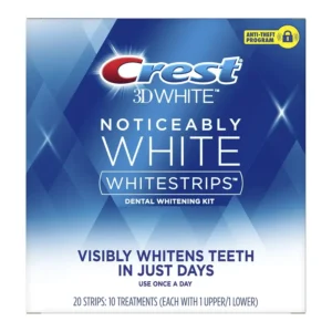 Crest 3D Whitestrips Noticeably White 20 Strips main photo