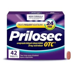 Prilosec otc 20mg tablets 42 count main photo