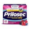 Prilosec OTC 20mg Wildberry Tablets – 42 Count, 24-Hour Heartburn Relief