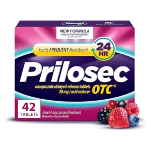Prilosec otc 20mg wildberry tablets 42 count main photo