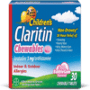 Claritin Chewables Bubblegum 30ct – 24-Hour Relief