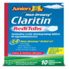 Claritin RediTabs Junior 10 Count – Children’s Non-Drowsy Allergy Relief Tablets