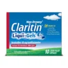 Claritin Liqui-Gels 10 Capsules – 24-Hour Seasonal Allergy Symptom Relief