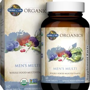 Garden of Life Organics Men's Multi, 60 Count