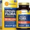 Renew Life Extra Care Ultimate Flora Probiotic 150 Billion, 30 Vegan Capsules
