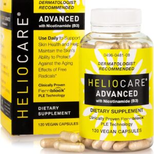 Heliocare Advanced with Nicotinamide (B3), 120 Vegan Capsules