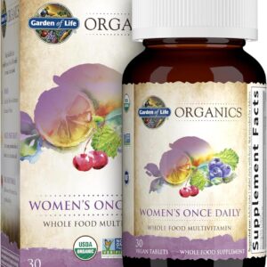 Garden of Life Organics Women Once Daily, 30 Count