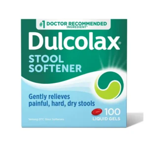 Dulcolax Stool Softener Liquid Gels 100 Count main photo