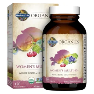 Garden of Life Organics Womens 40 Plus Multivitamin 120 Count main photo