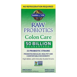 Garden of Life Raw Probiotics Colon Care 30 Count main photo
