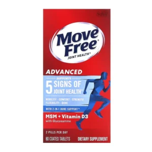 Move Free advanced plus msm and vitamin d3 80 count main photo