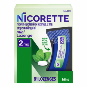 Nicorette Nicotine Lozenge 2mg, 81 Count