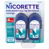 Nicorette Nicotine Lozenge Ice Mint 4mg, 80 Count