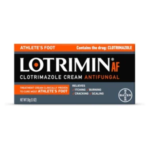 lotrimin af athletes foot treatment cream itching burning cracking relief 11 oz main photo